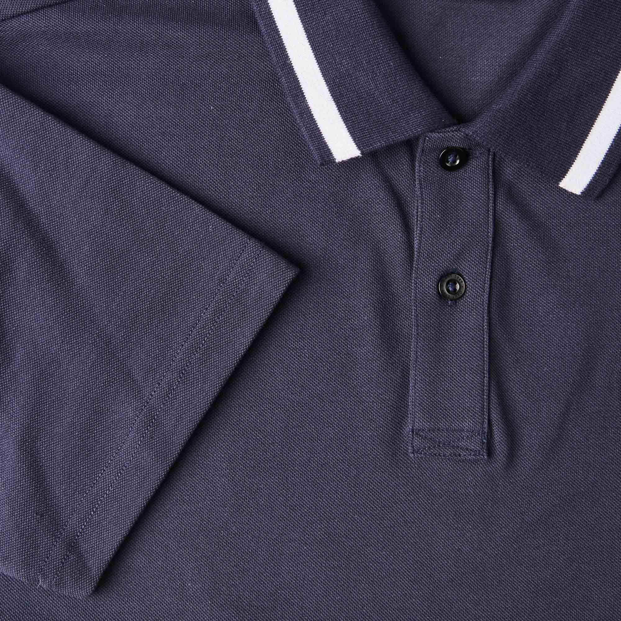 GANT Retro Shield Polo Shirt - Evening Blue - Image 5