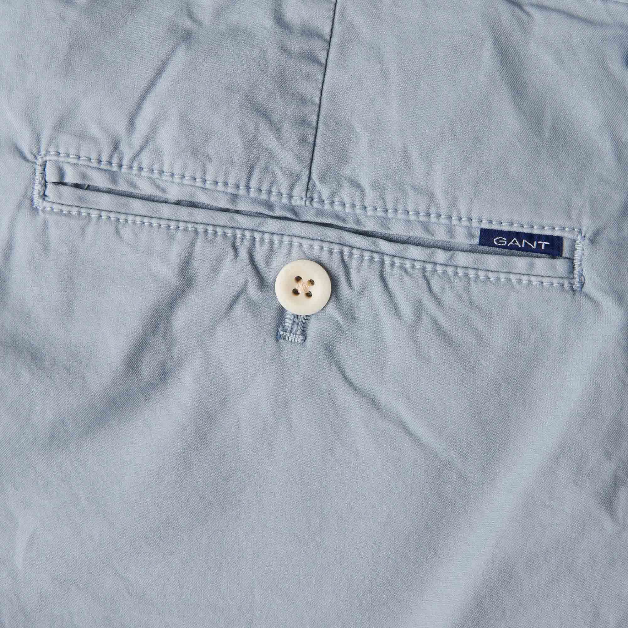 GANT Sunfaded Shorts - Silver Lake Blue - Image 4