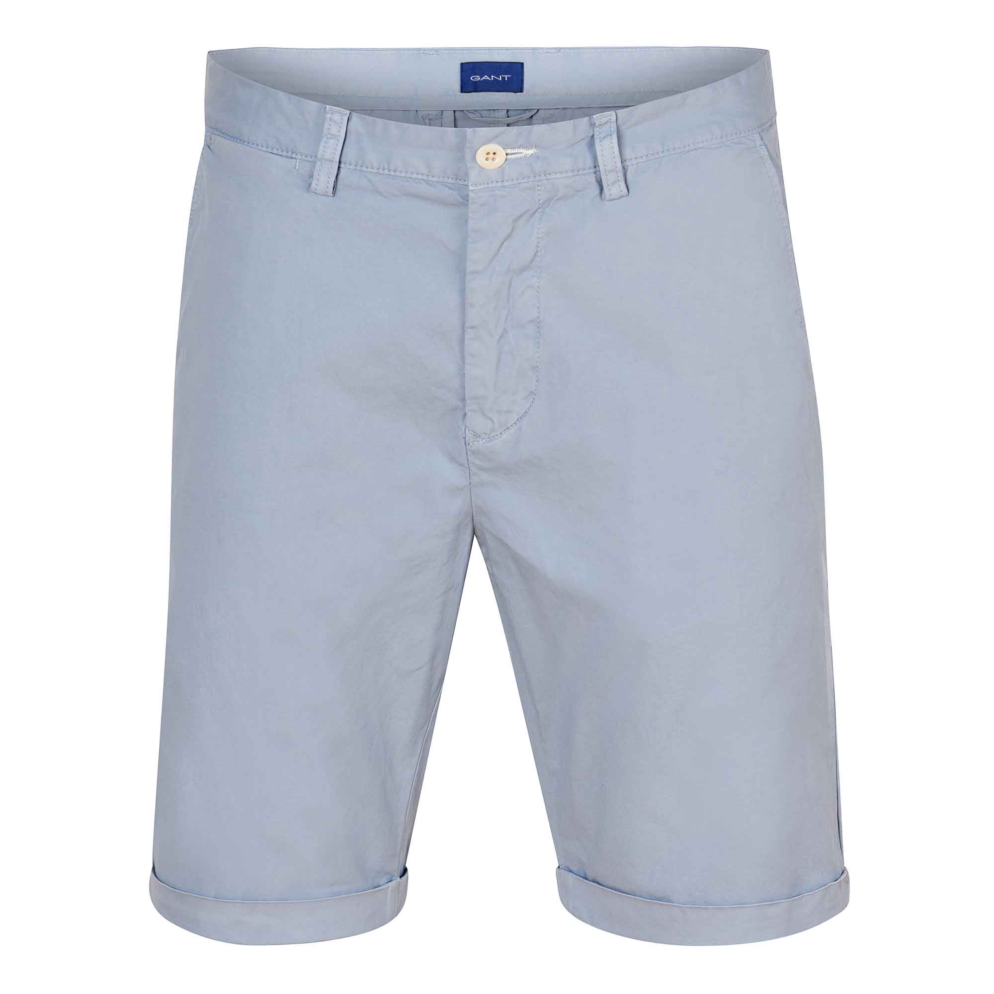 GANT Sunfaded Shorts - Silver Lake Blue