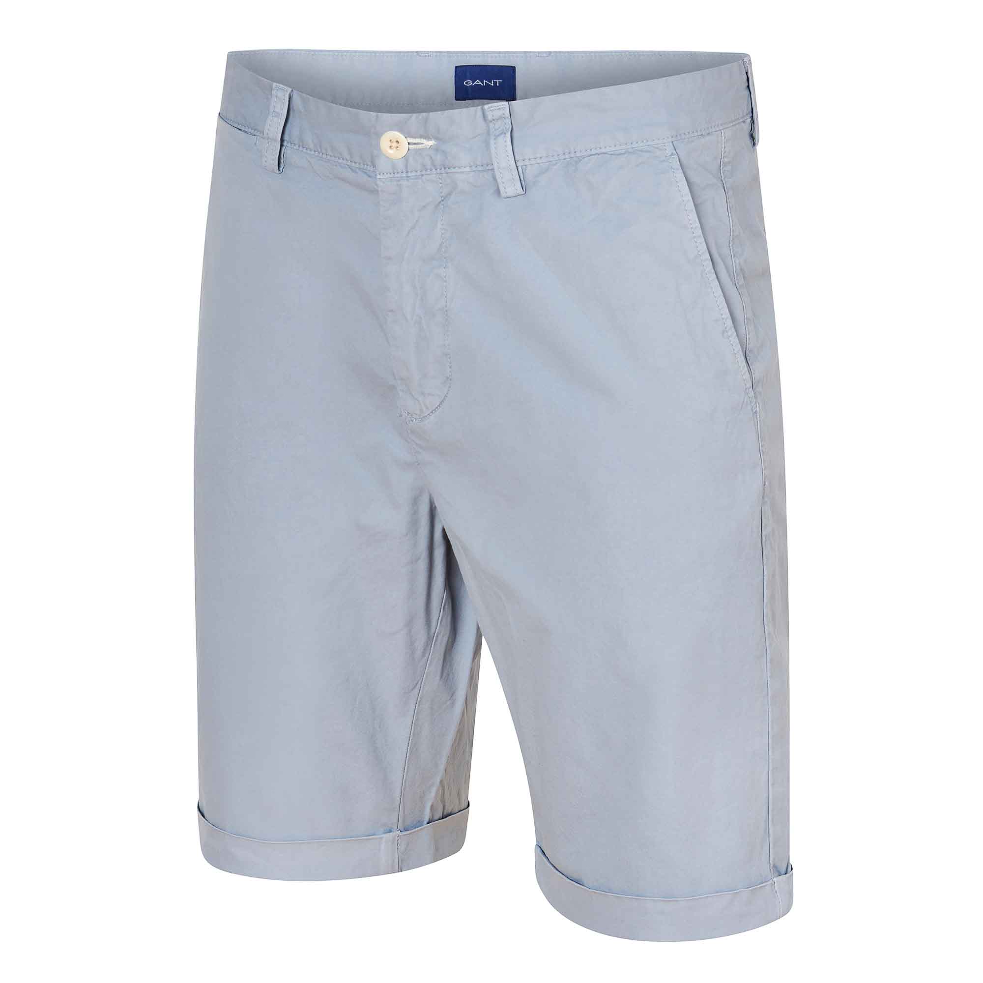 GANT Sunfaded Shorts - Silver Lake Blue - Image 2