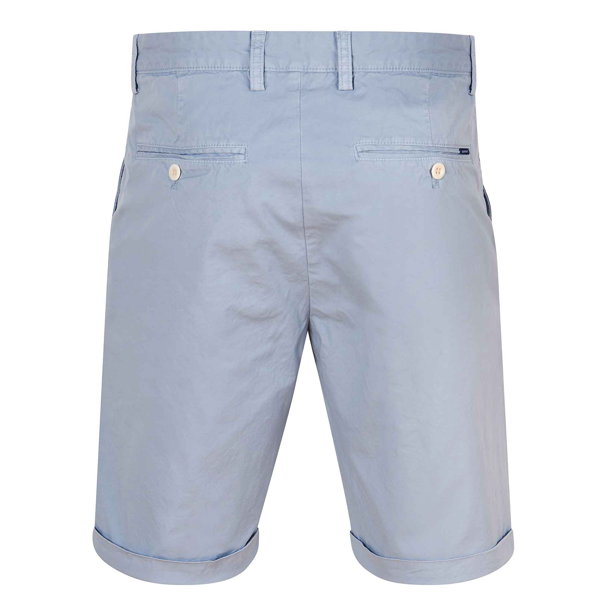 GANT Sunfaded Shorts - Silver Lake Blue - Image 3