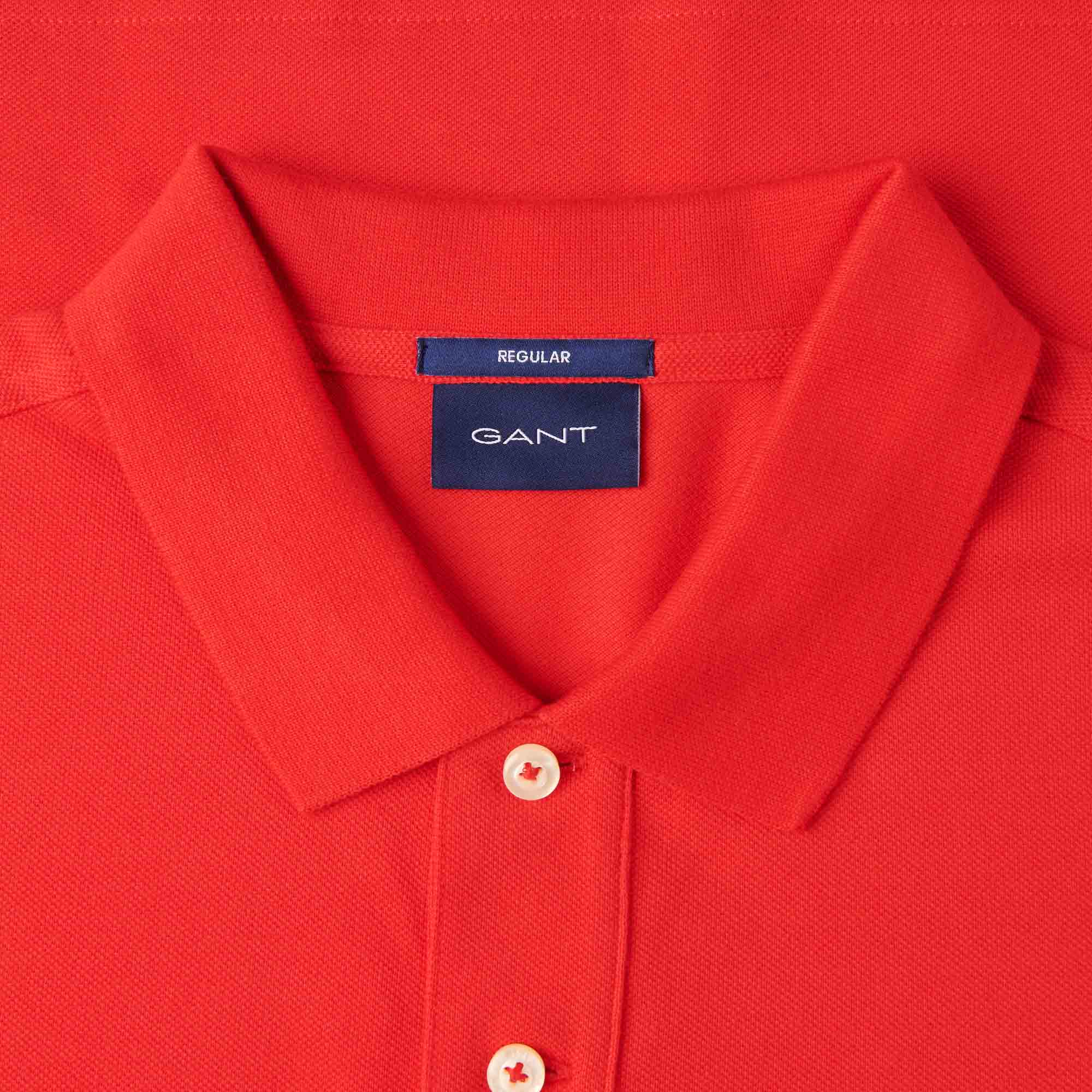GANT Original Polo Shirt - Bright Red - Image 6