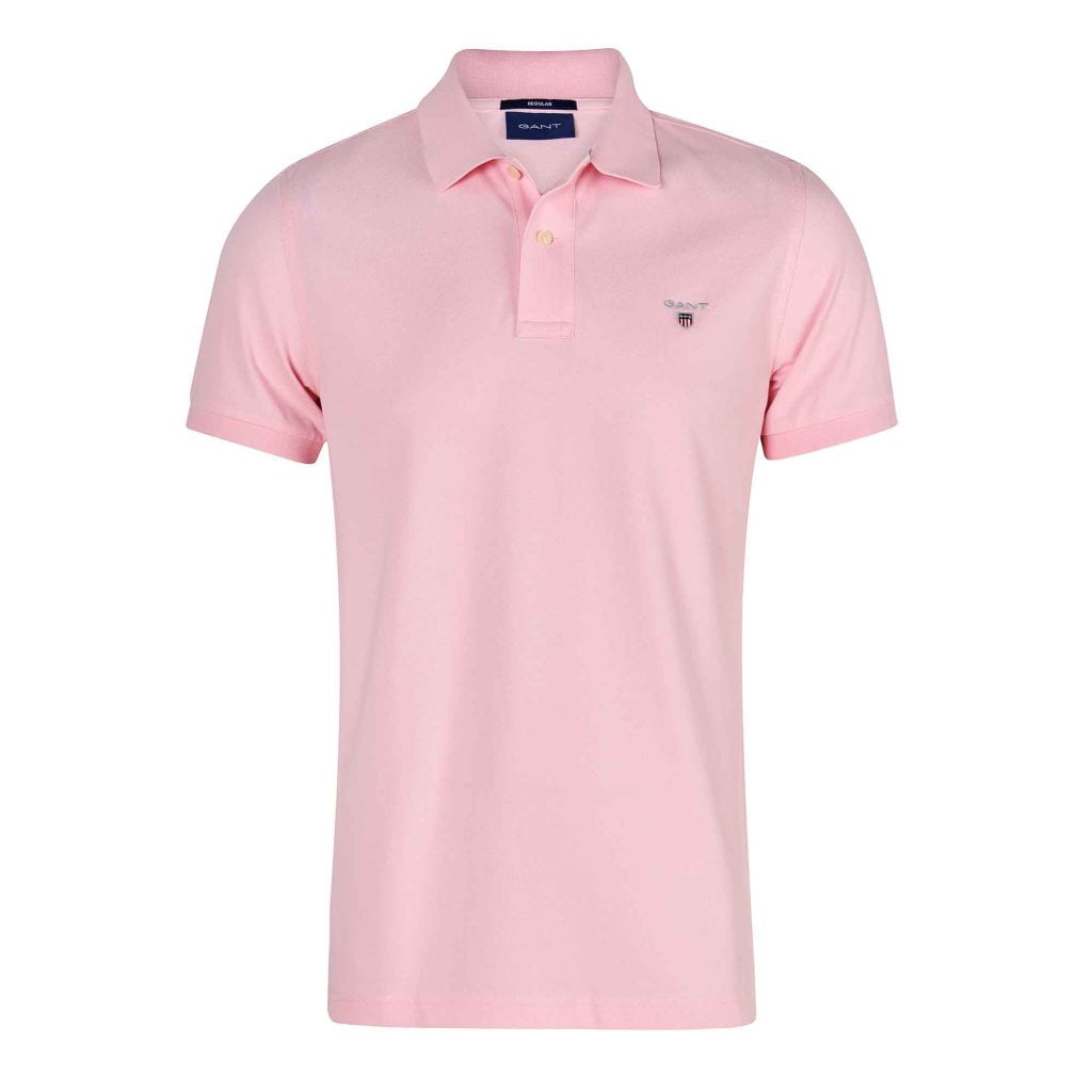 Gant Boys Pink Polo T-Shirt