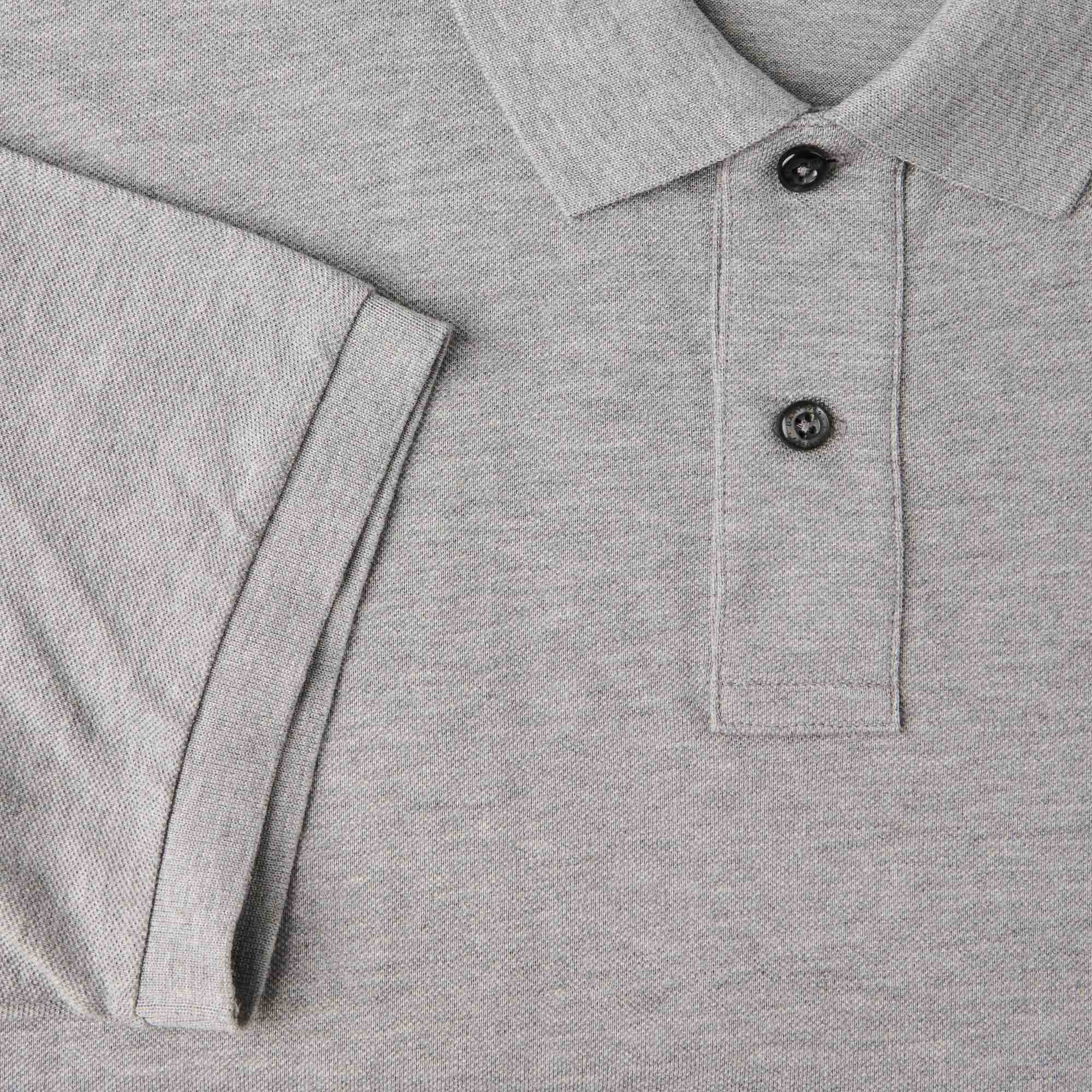 GANT Original Polo Shirt - Grey Melange - Image 3