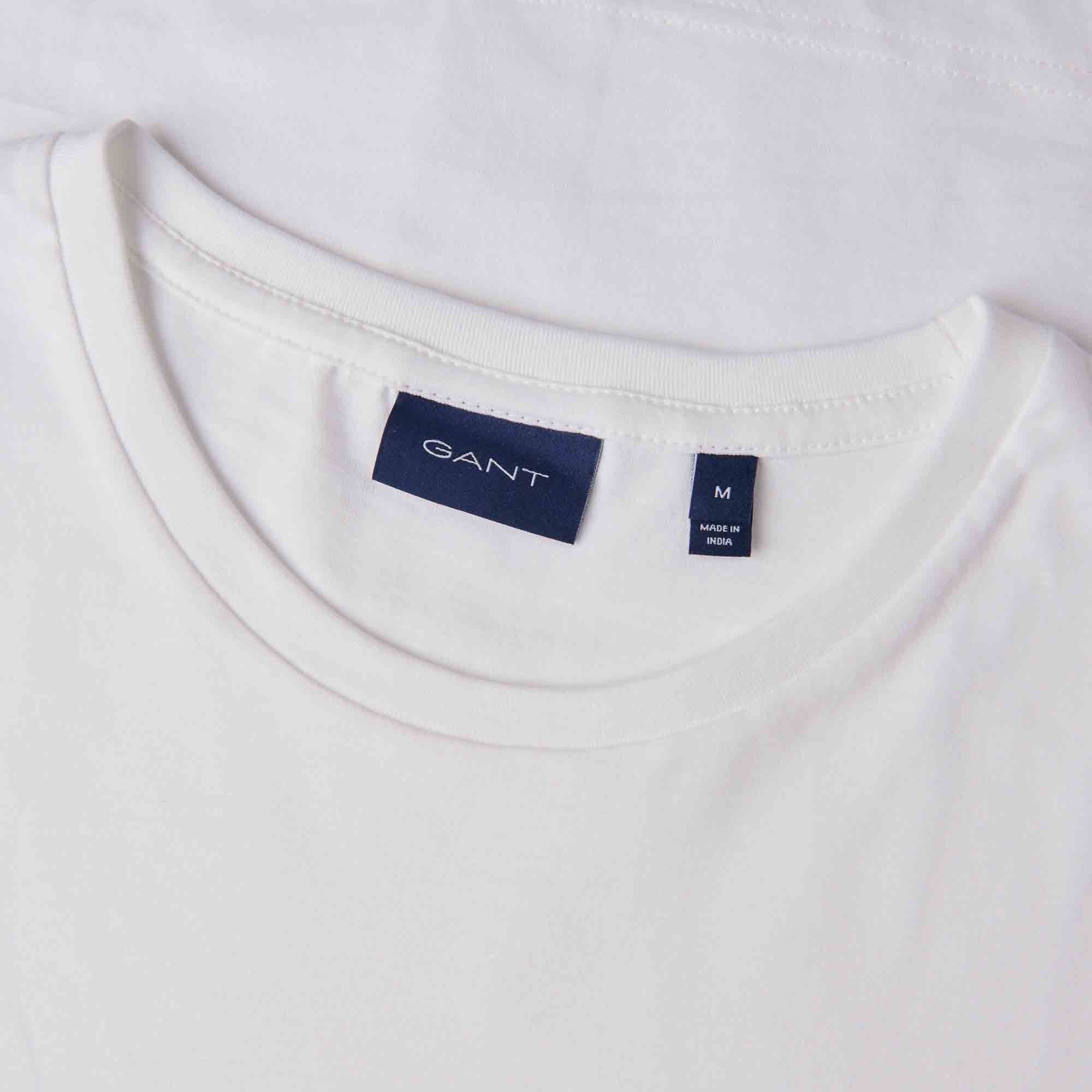 GANT Original T-Shirt - White - Image 4