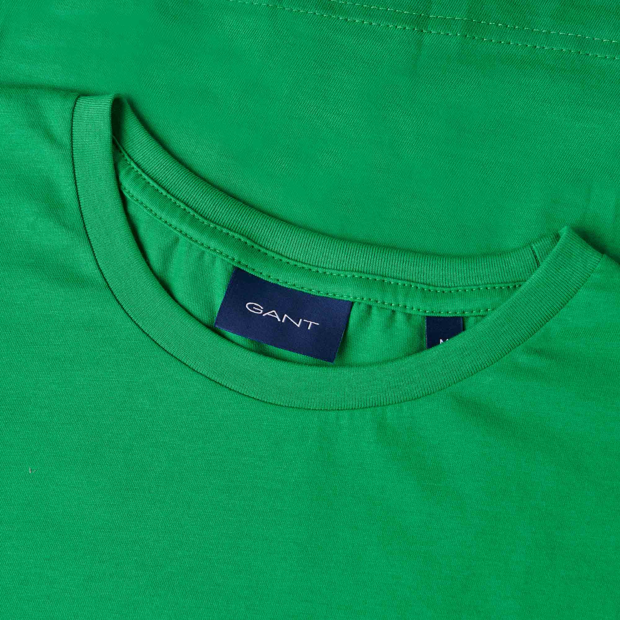 GANT Original T-Shirt - Grass Green - Image 4