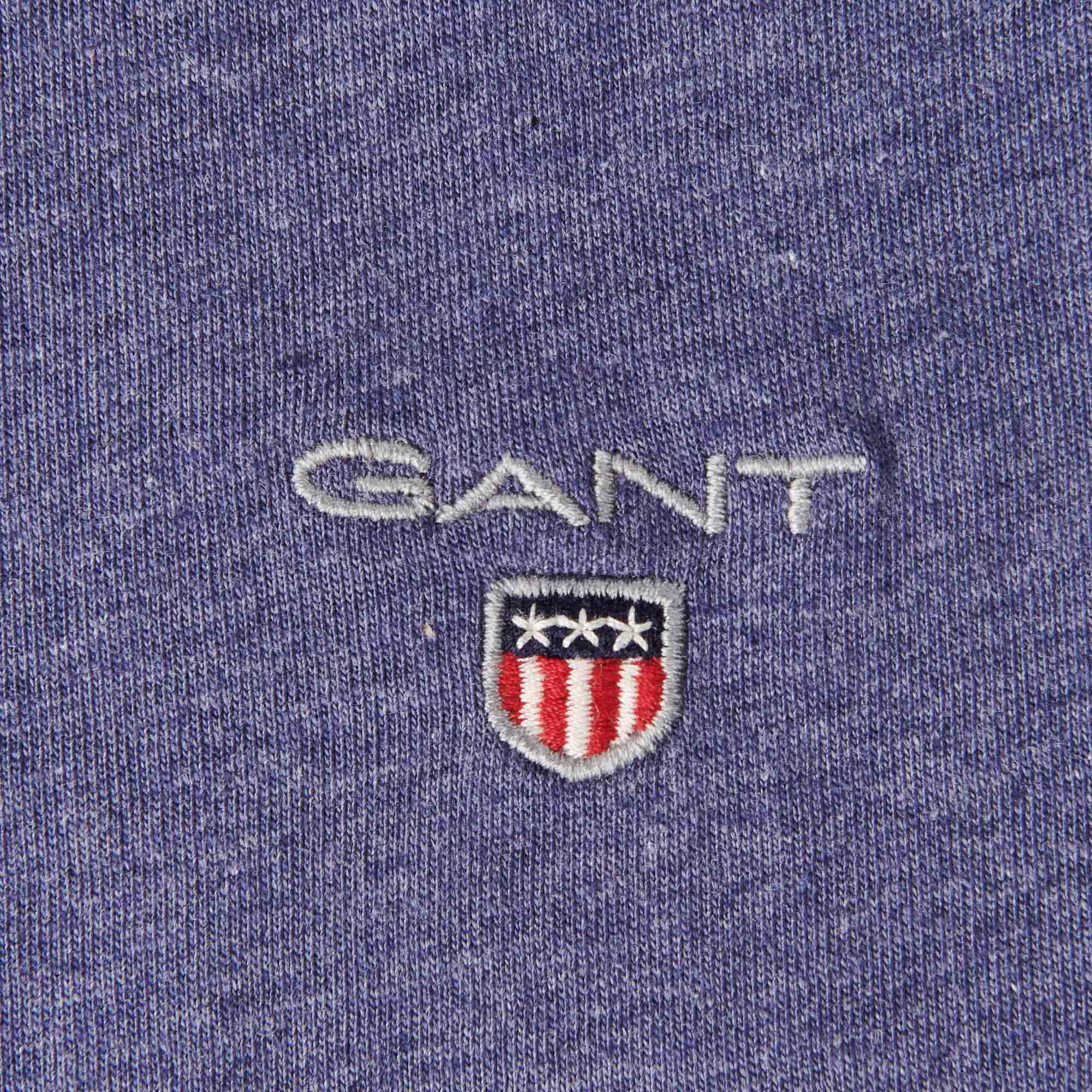 GANT Original T-Shirt - Dark Jeans/Blue Melange - Image 3