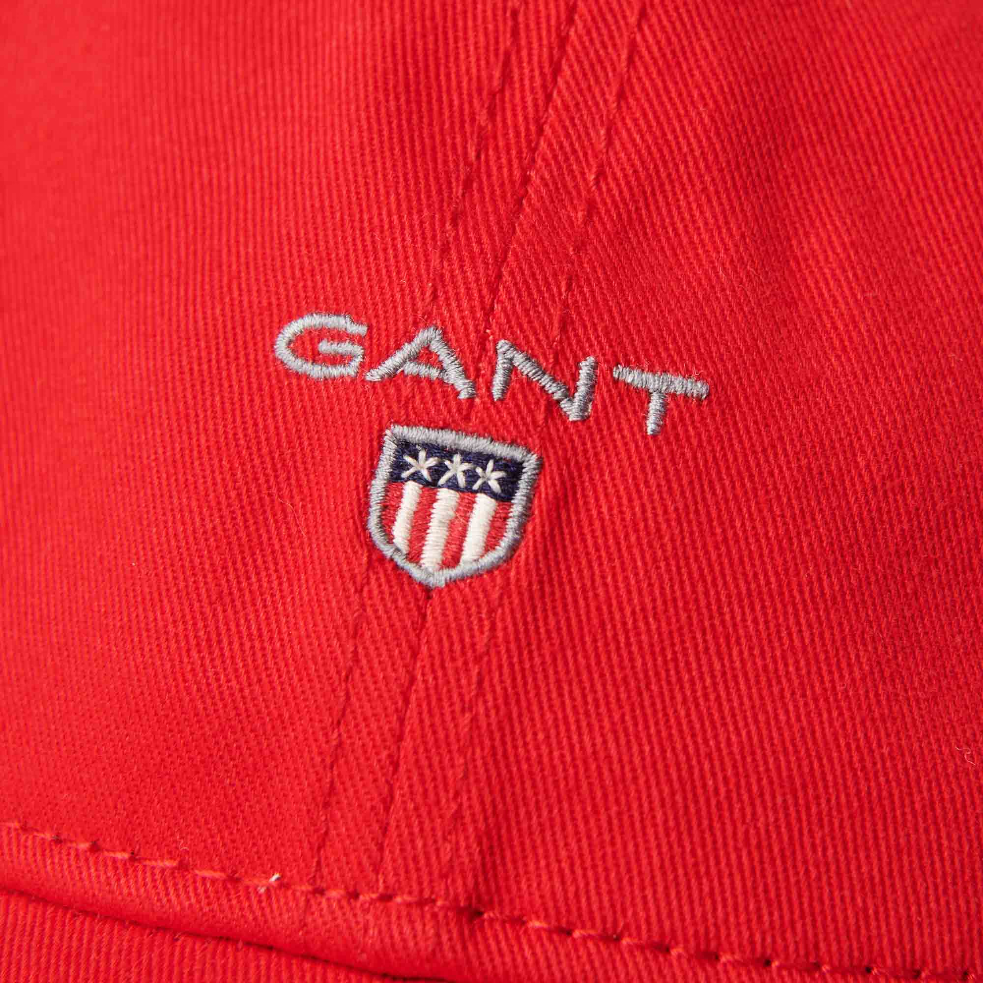 GANT Twill Cap - Bright Red - Image 3